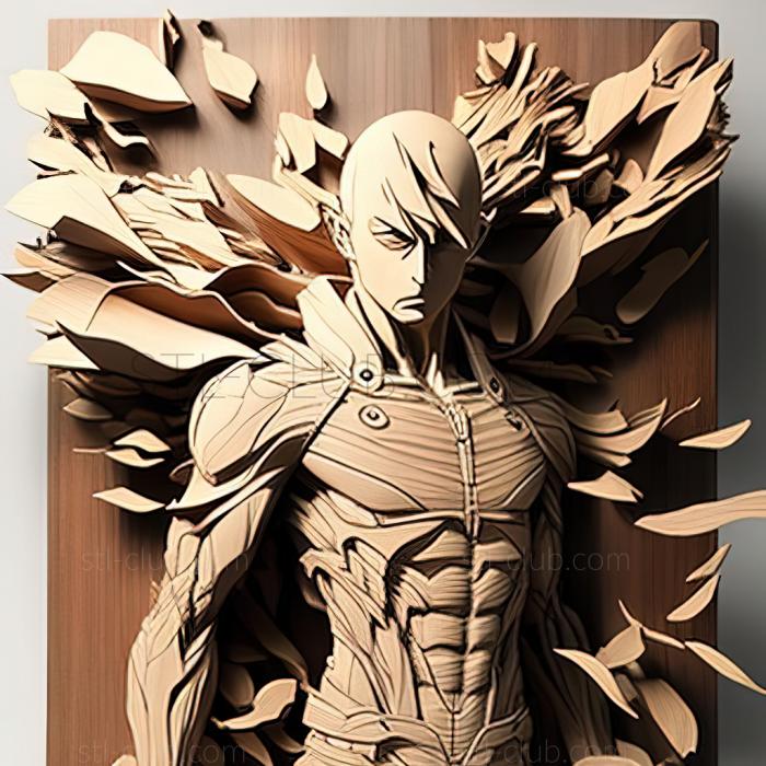 3D model One Punch Man One Yusuke Murata (STL)